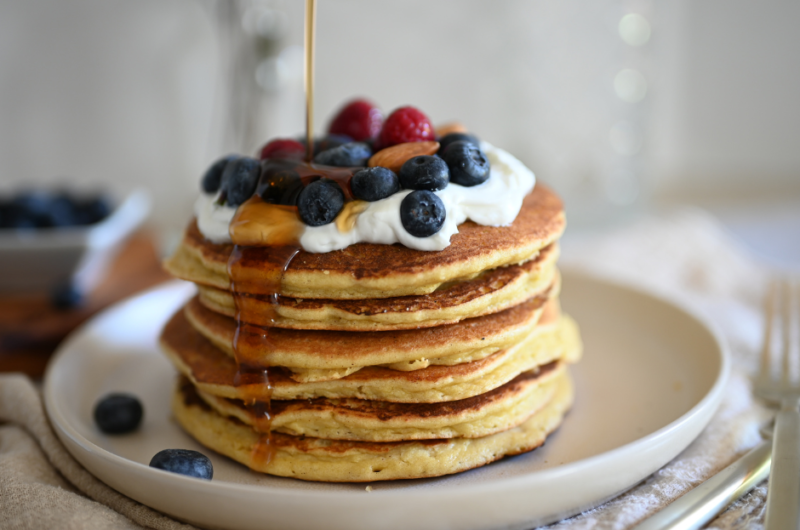 Blueberry Bliss Buttermilk Pancakes: A Burst of Flavor to Start Your Day!