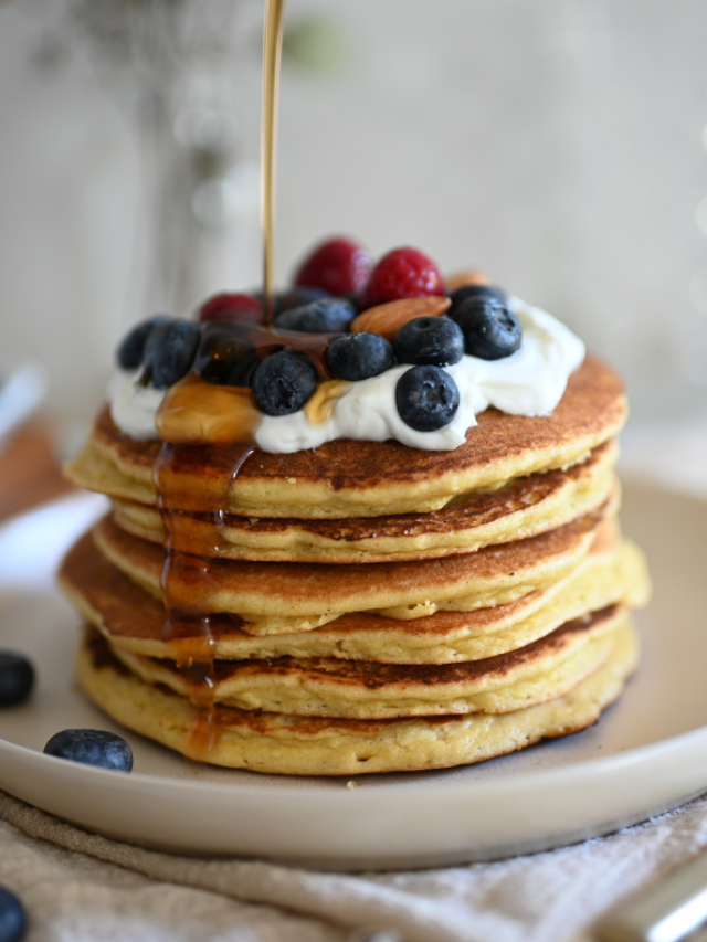 Blueberry Buttermilk Pancakes recipe