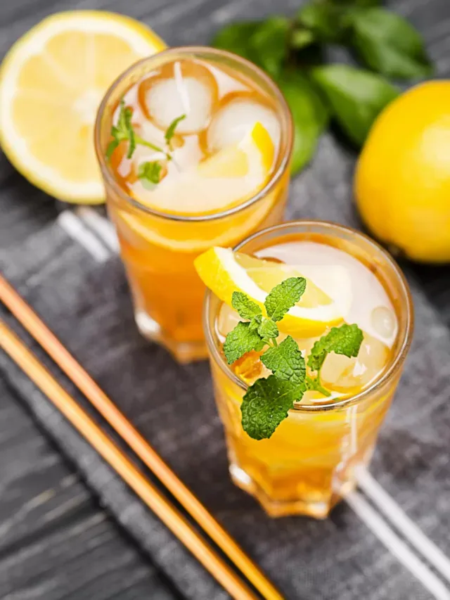 Citrus Mint Zest: Orange Lemonade Delight
